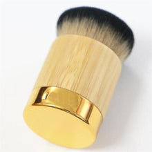 1 PCS High Quality Bamboo Double Contouring Brush Synthetic Hair Powder Make Up Brushes brochas de maquillaje Anne