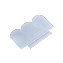 1 Set 2.4cm Clear Nail Art Stamping Stamper Scraper Image Plate Manicure Print Tool Silica gel Material Anne