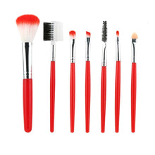 1 Set/7 PCS Wood Makeup Brush Makeup Cosmetic Tools Beauty Brushes kit de maquiagem 2017