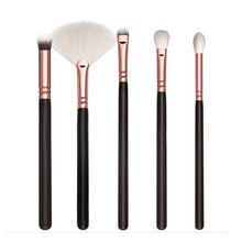 10 Pcs/set Professional Makeup Brushes Sets Eyeshadow Blending brush Powder Foundation wood rose gold Make up brush cosmetic Kit
