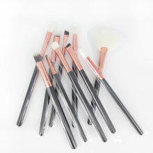10 Pcs/set Professional Makeup Brushes Sets Eyeshadow Blending brush Powder Foundation wood rose gold Make up brush cosmetic Kit