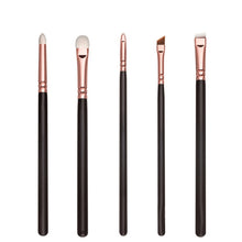 10 Pcs/set Professional Makeup Brushes Sets Eyeshadow Blending brush Powder Foundation wood rose gold Make up brush cosmetic Kit