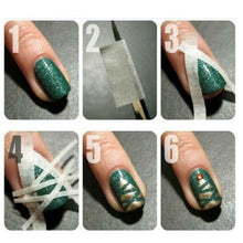 100% Brand New 17m*0.5cm French Style Manicure Nail Art Tips Creative Nail Stickers Tape Decor adesivos unhas Anne