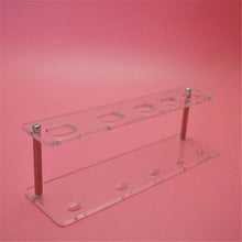 100% brand new and high quality 5 Hole Microscler Makeup Brush Holder Drying Rack Organizer Cosmetic Shelf Tool Anne