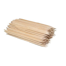 100Pcs Cuticle Pusher Women Nail Art Orange Wood Stick Remover Pedicure Manicure Tools Freeshipping