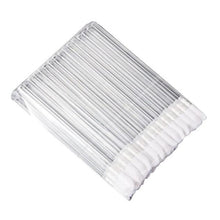 100pcs Disposable MakeUp Lip Brush Lipstick Gloss Wands Applicator Make Up Tool oval brush set Anne