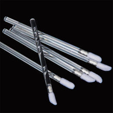 100pcs Disposable MakeUp Lip Brush Lipstick Gloss Wands Applicator Make Up Tool oval brush set Anne