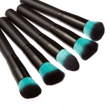 10pcs Makeup Brushes Set Powder Foundation Eyeshadow Tool +15 Colors Concealer charm all day long pinceis ovais Anne