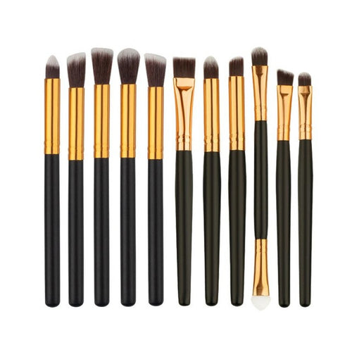 11 pcs Makeup Brush Set tools Make-up Toiletry Kit Wool Make Up Brush Set limpiador de brochas de maquillaje 2017 Anne