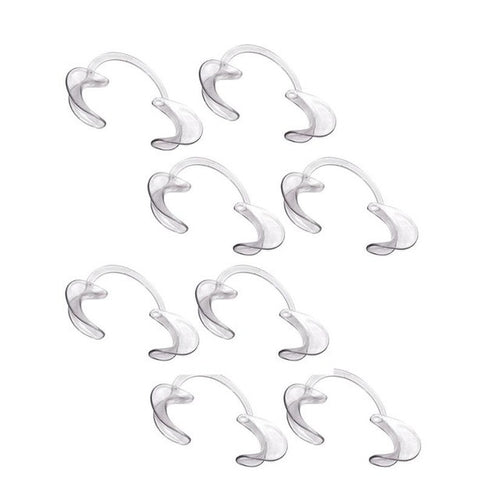 118*85*17mm Realer 8 Pcs C-Shape Dental Lip Cheek Mouth Opener for Home Dentistry Size M Anne