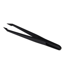 119mm/4.75" Strong and flexible 10PCS Black Plastic Anti-static Heat-resist Acid-resist Tweezer Tweezers Lot Anne