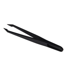 119mm/4.75" Strong and flexible 10PCS Black Plastic Anti-static Heat-resist Acid-resist Tweezer Tweezers Lot Anne