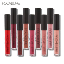 12 Colors FOCALLURE New Fashion Party Lipstick Cosmetics Women Sexy Lips Matte Lip Gloss Easy to Wear Moisturizing Airtight Long