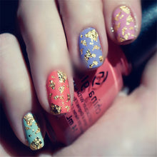 12 PCS Nail Art Gold Silver Paillette Flake Chip Foil DIY Acrylic UV Gel Pager Easy to apply on natural or artificial nails Anne