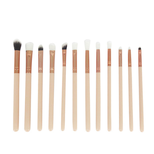 12Pcs Makeup Brushes New Makeup Brush Set 2016 Cosmetic Brush Kits Tools Women Beauty Freeshipping