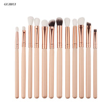 12Pcs Professional makeup brushes Rose gold Eyebrow Eyeshadow brush maquillage Powder Foundation make up brushe cosmetic Tools
