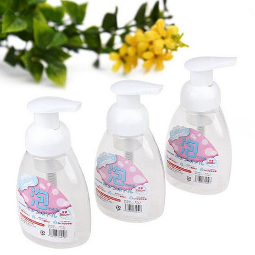 15.5*7.8*5.5cm Whipped Foam Bottle Points Bottling 250ml Bottles Delicate Bubbles empty bottle Multifunctional and portable