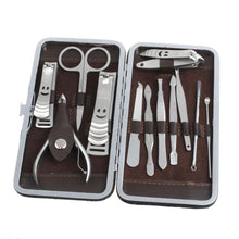 15.5*8.5*2CM 100% brand new and high quality 12pcs Set Nail Care Manicure Pedicure Cuticle Clippers Tool Kit 2017 Anne