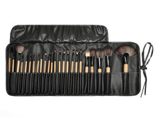 15 Color Concealer Palette + Sponge Puff + 24 PCS Cosmetic makeup brushes Wood,Fiber Hair Material Anne