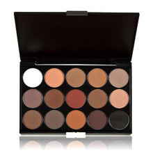 15 Colors Natural Eyeshadow Palette Women Cosmetic Makeup Neutral Nudes Warm Eye shadow Palette Tools