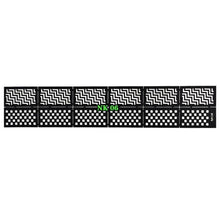 18*3.5cm 1 Sheets New Vinyls Nail Hollow Irregular Grid Stencil Reusable Manicure Stickers Guide Stamping Template Nail Art Tool