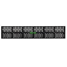18*3.5cm 1 Sheets New Vinyls Nail Hollow Irregular Grid Stencil Reusable Manicure Stickers Guide Stamping Template Nail Art Tool