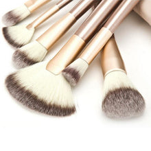 18pcs Makeup Brushes set Fondation Eyeshadow Cosmetic Tool with Leather pincel de base Anne