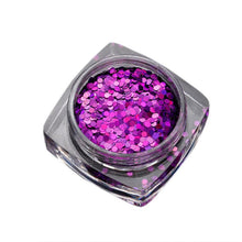 1Box/1.5g Hot Fashion Mixed Mini Round Thin Nail Art Glitter Paillette Nail Tip Bottle Gel Polish Decoration Manicure Tools Anne