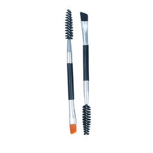 1PC Makeup Double-headed Inclined Eyebrow Brush Eyelashes Volume Tool pincel maquiagem profissional 2017 Anne