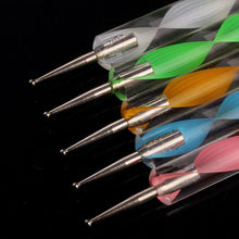 1Set/20PCS Nail Art Dotting Tools With Sets Of Brush Pencil Nail Beauty Painting Tops Polish Brush Pen Tools Nail Care wf