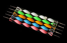1Set/20PCS Nail Art Dotting Tools With Sets Of Brush Pencil Nail Beauty Painting Tops Polish Brush Pen Tools Nail Care wf