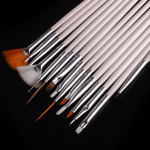 1Set/20PCS Nail Art Dotting Tools With Sets Of Brush Pencil Nail Beauty Painting Tops Polish Brush Pen Tools Nail Care wf