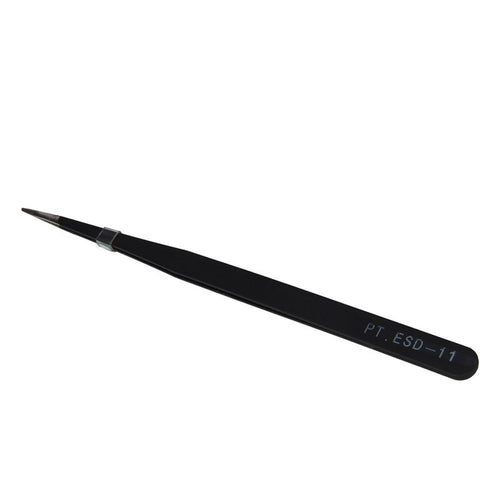 1pcs ESD-11 high quality Stainless Precision Tweezer Antistatic Tweezers Tool Kits Anti-static Tweezers