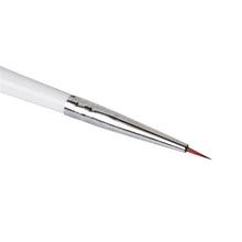 1pcs High Quality Engraving Nail Art Brush White Nail Art Painting Brush 3D Design Decoration Pen Drawing Tool