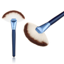 1pcs Large Fan Blush Brush Makeup Goat Hair Face Powder Foundation Cosmetic Brush 2016 Freeshipping Sanwony