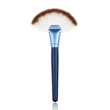 1pcs Large Fan Blush Brush Makeup Goat Hair Face Powder Foundation Cosmetic Brush 2016 Freeshipping Sanwony