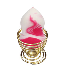 1pcs Professional Gold/Silver/Rose Gold Makeup alloy Stencil Egg Powder Puff Sponge Display Stand Drying Holder Rack Tools
