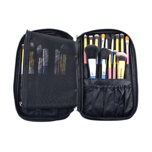 20 * 14 * 4 cm Best Price! Polyester fabric Professional Brush Brush Tool Bags Cosmetic Boxes Portable Zipper Bag Anne