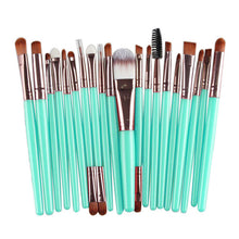 20 pcs Makeup brushes sets professional eyebrow Blusher foundation hair brush pen Cosmetics toothbrush oval make up brushes Tool