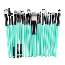 20 pcs Makeup brushes sets professional eyebrow Blusher foundation hair brush pen Cosmetics toothbrush oval make up brushes Tool