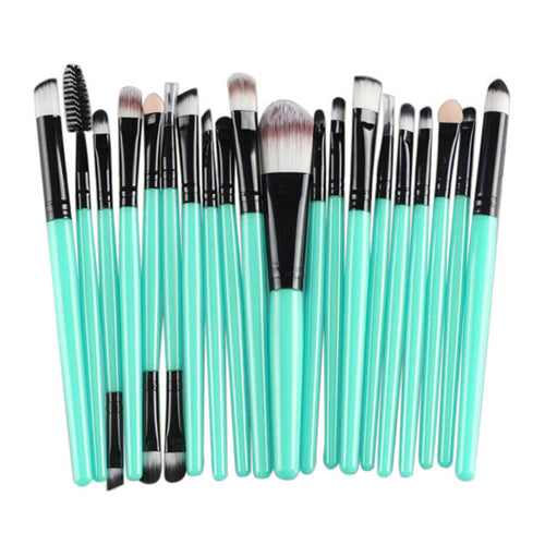 20 pcs Rose Gold Makeup Brushes sets Professional Eyeshadow Cosmetics Face Blusher Powder Foundation Concealer Make up Brushes