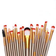 20 pcs Rose Gold Makeup Brushes sets Professional Eyeshadow Cosmetics Face Blusher Powder Foundation Concealer Make up Brushes