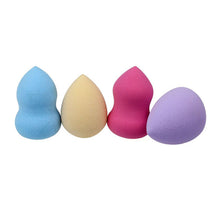 2015 New 4pcs/Lot Multi Shape Pro Mini Beauty Flawless Makeup Foundation Puff Sponges Free Shipping Wholesale