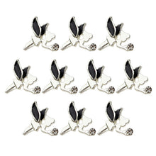 2016 Fashion 10PCS Nail Art Tips 3D Alloy Rhinestones Fairy Angel Gel Phone Decoration DIY anne free shipping