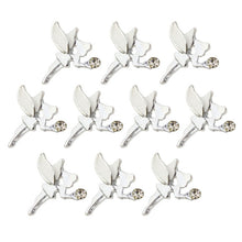 2016 Fashion 10PCS Nail Art Tips 3D Alloy Rhinestones Fairy Angel Gel Phone Decoration DIY anne free shipping