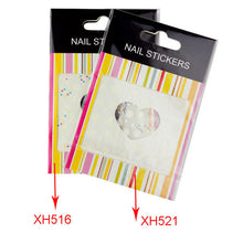 2016 Fashion Woman Nail Art Stickers 1PC Christmas 3D Decals Decoration Snowflake Design nail accessories ANNE free shipping