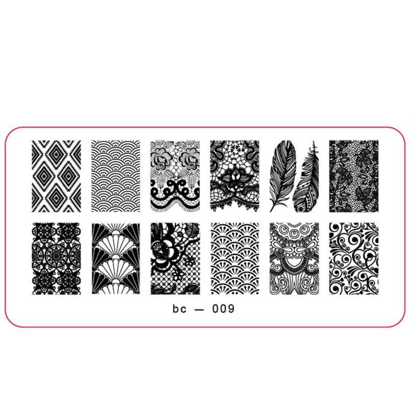 2016 Free Shipping Yo DIY Nail Art Image Stamp Stamping Plates Manicure Template nail art templates Anne