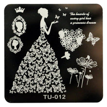 2016 Free Shipping Yo DIY Nail Art Image Stamp Stamping Plates Manicure Template prego selo arte carimbar placas Anne