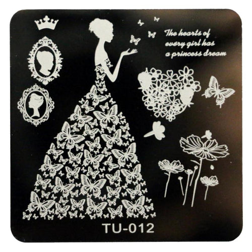 2016 Free Shipping Yo DIY Nail Art Image Stamp Stamping Plates Manicure Template prego selo arte carimbar placas Anne