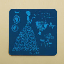 2016 Free Shipping Yo DIY Nail Art Image Stamp Stamping Plates Manicure Template prego selo arte carimbar placas Anne